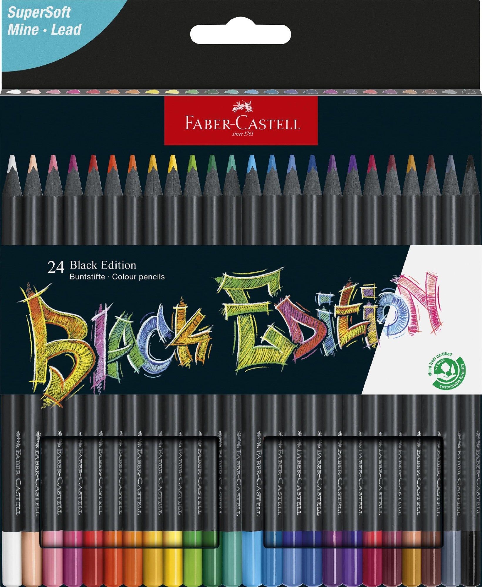Pencil Coloured Faber-Castell 24 pack