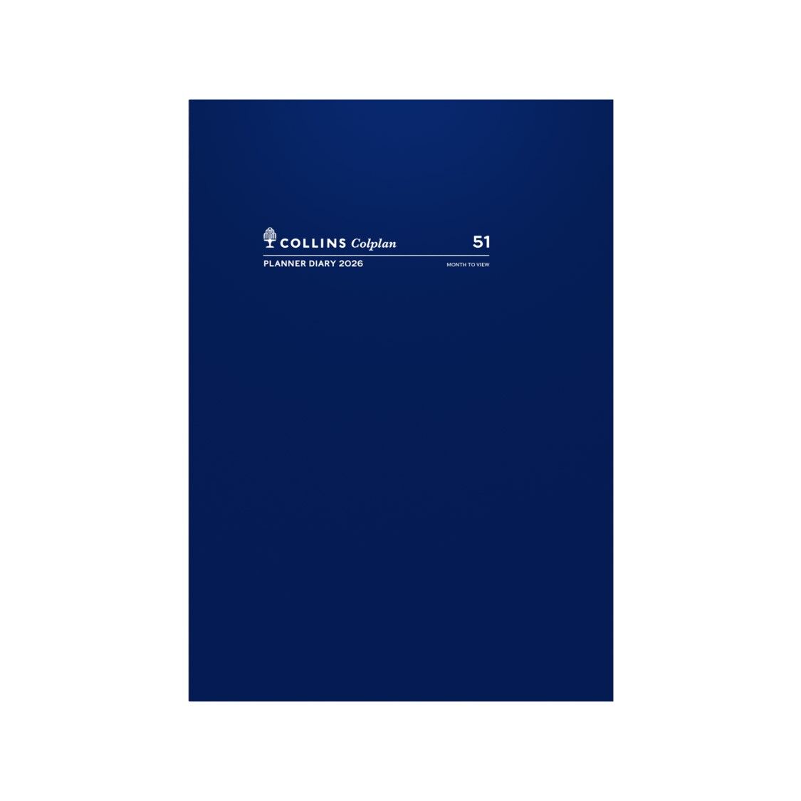 Planner Diary 2026 Collins A4 51.C59 MTV Navy