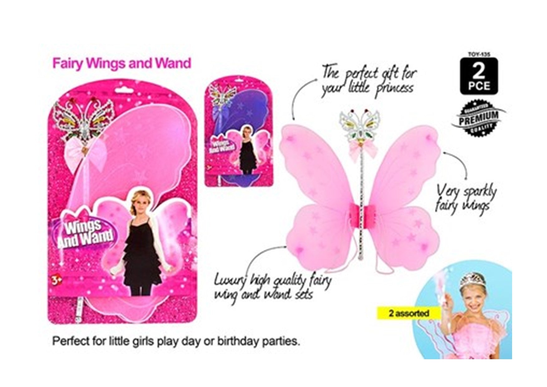 Princess Wings and Wand