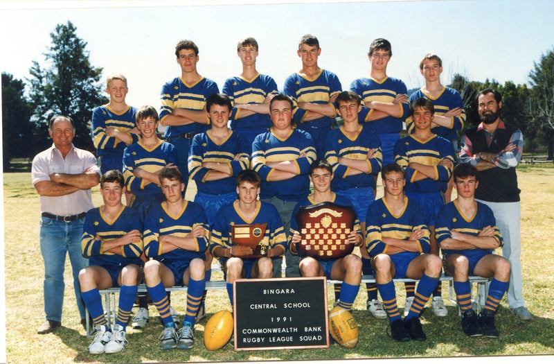 Bingara Minor League under 16s Team Photo 1991 