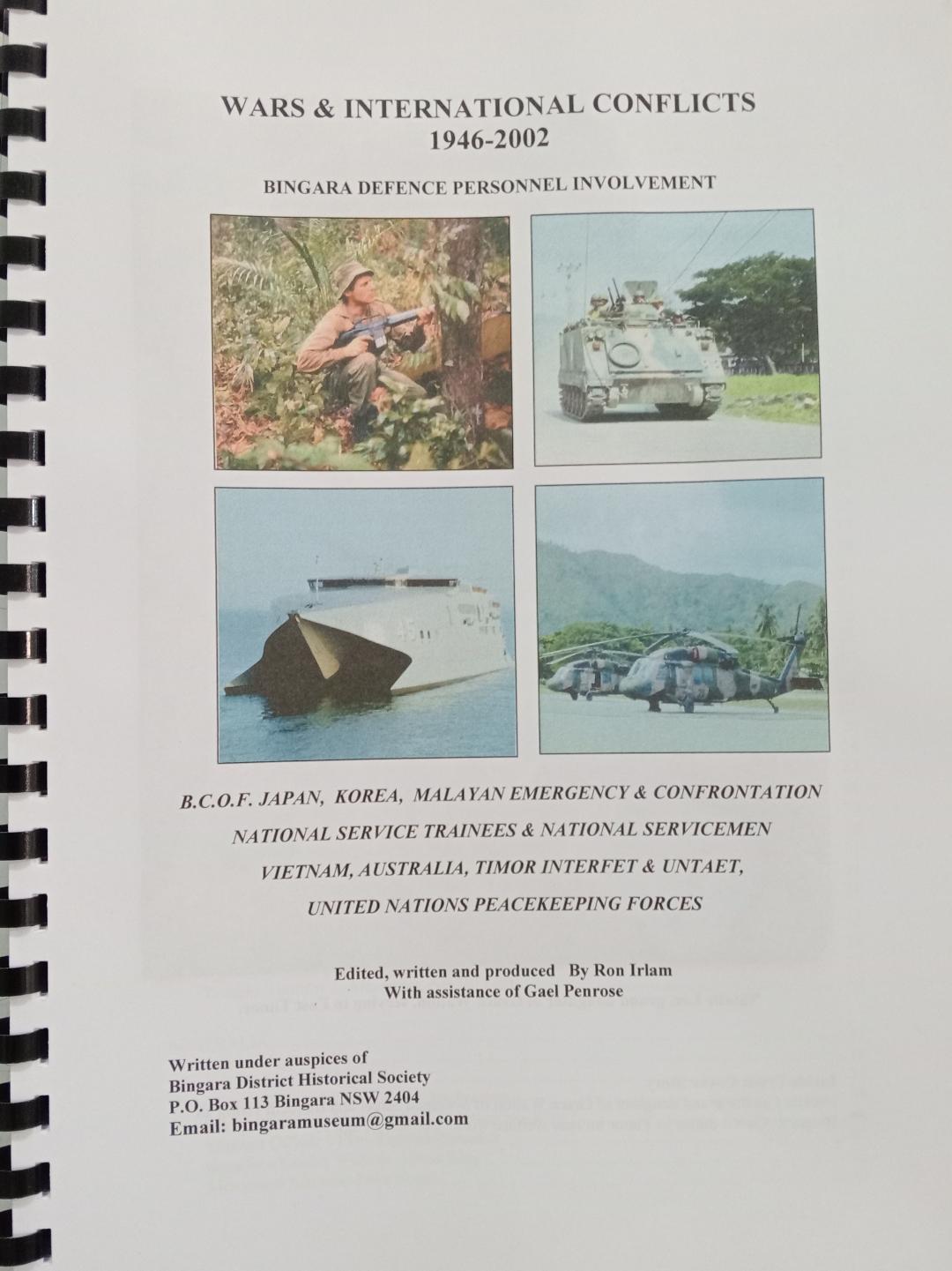 Wars & International Conflicts 1946–2002 — Bingara's Defence Heroes Remembered