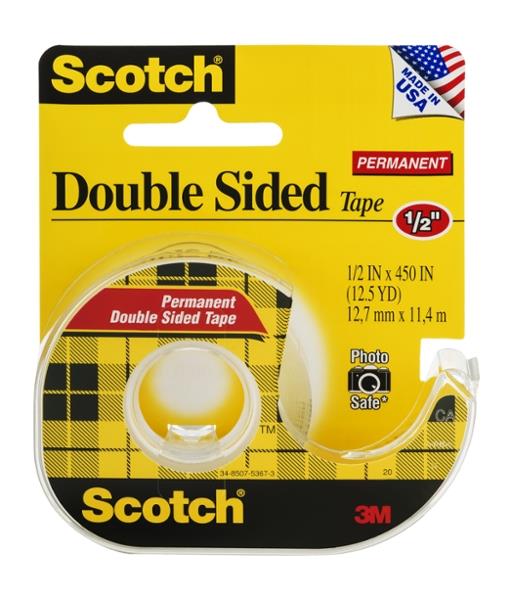 Double Sided Tape Scotch With Dispenser