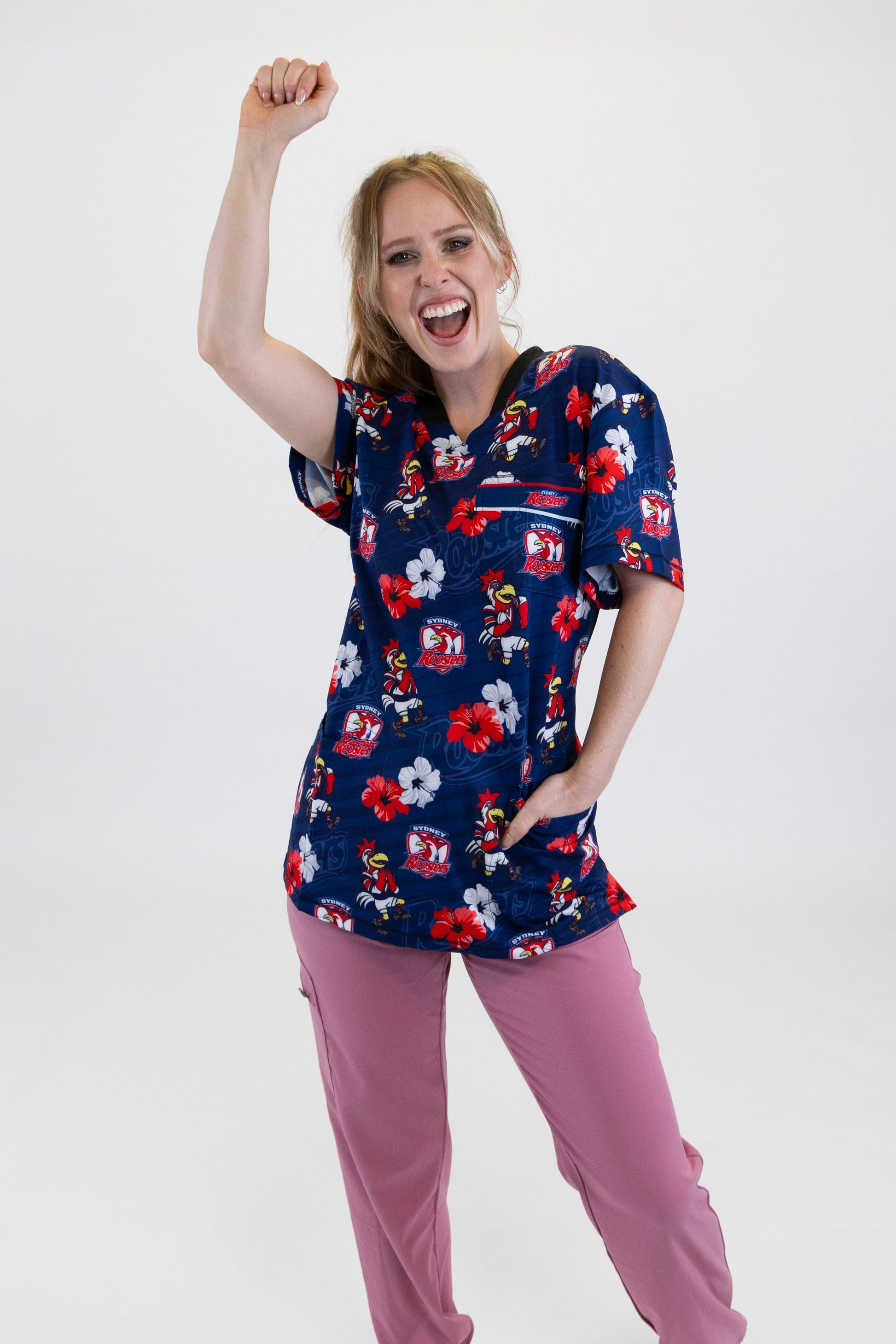 NRL Roosters Scrubs