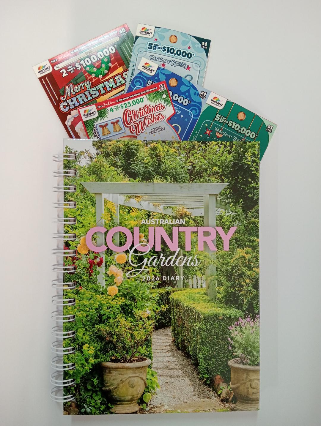 Scratchy Pack with Aus Country Gardens