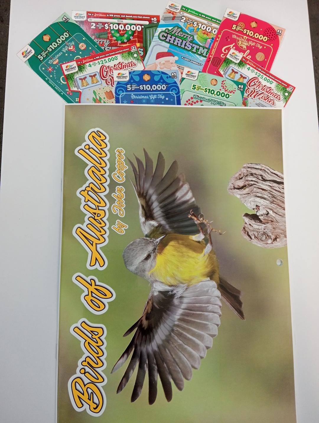 Scratchy Pak with Birds of Australia