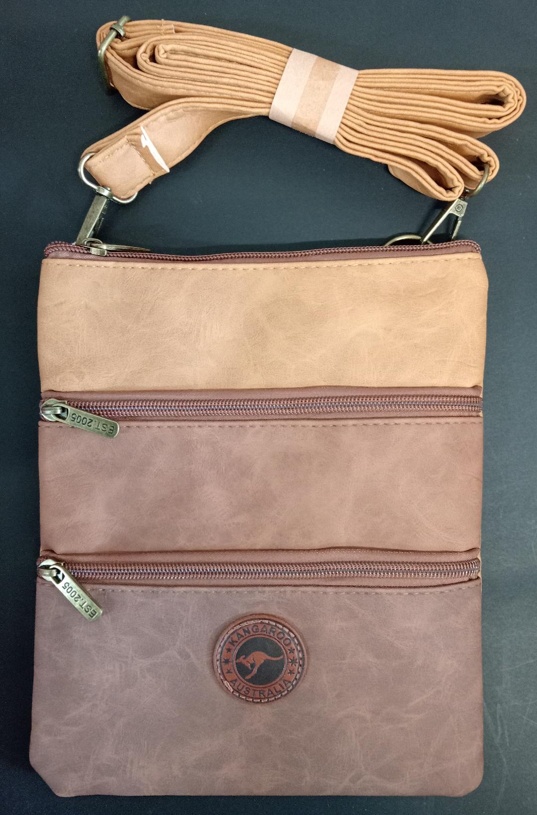 Shoulder Bag Outback Style 1 Brown & Free Gift Bag