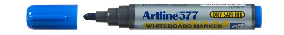 Marker Whileboard Artline 577 3mm Bullet Blue