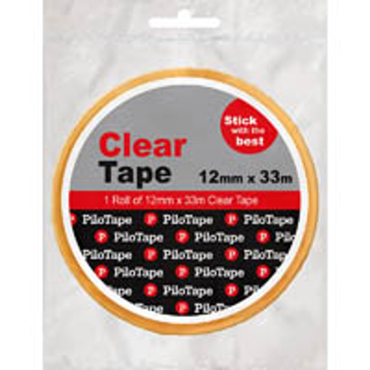 Clear Tape 12mm x 33m 