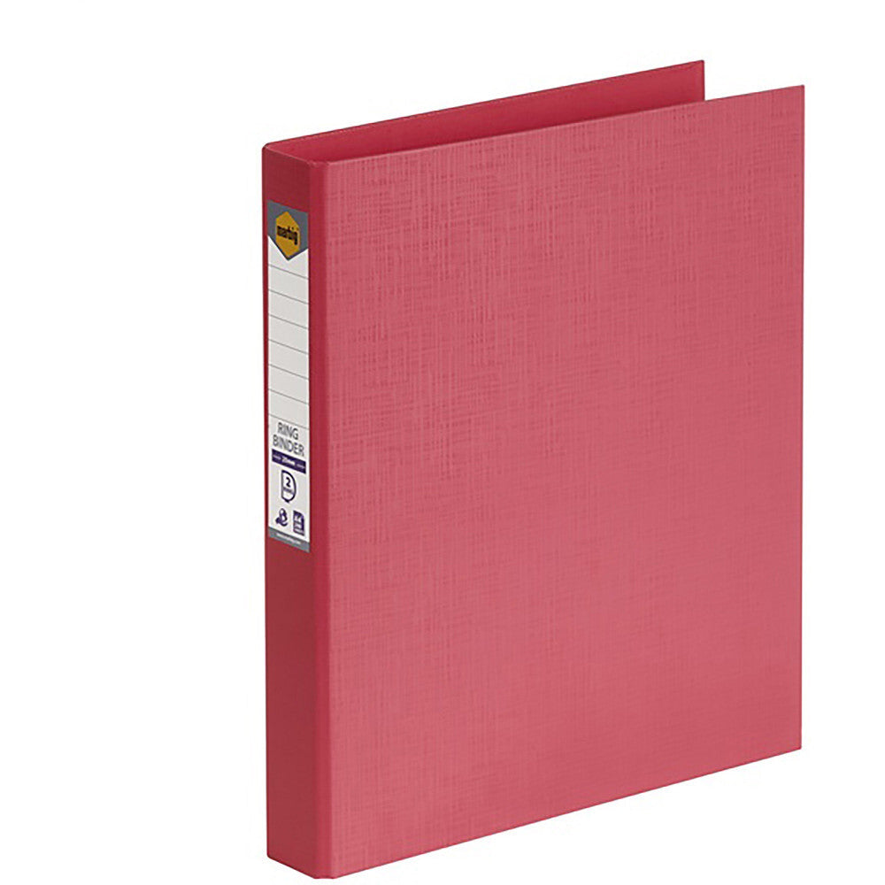 Binder A4 2 Ring 25mm Pink