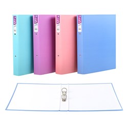 Binder 2 ring pink