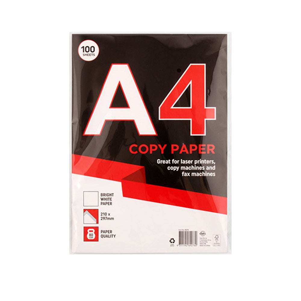 A4 Datts Copy Paper 80gsm 100 sheets