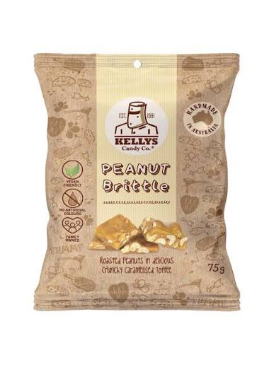 Kelly's Peanut Brittle 75g