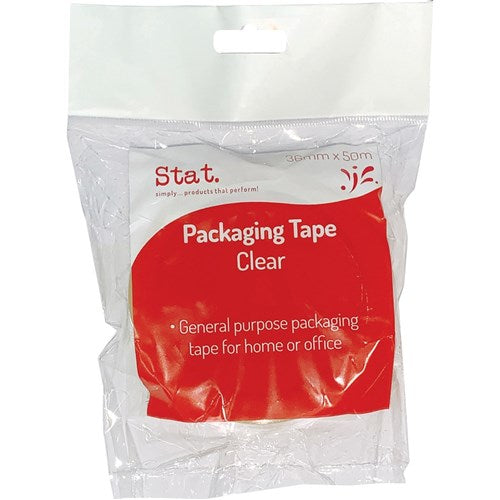 A Stat Packing Tape  Clear 36x50