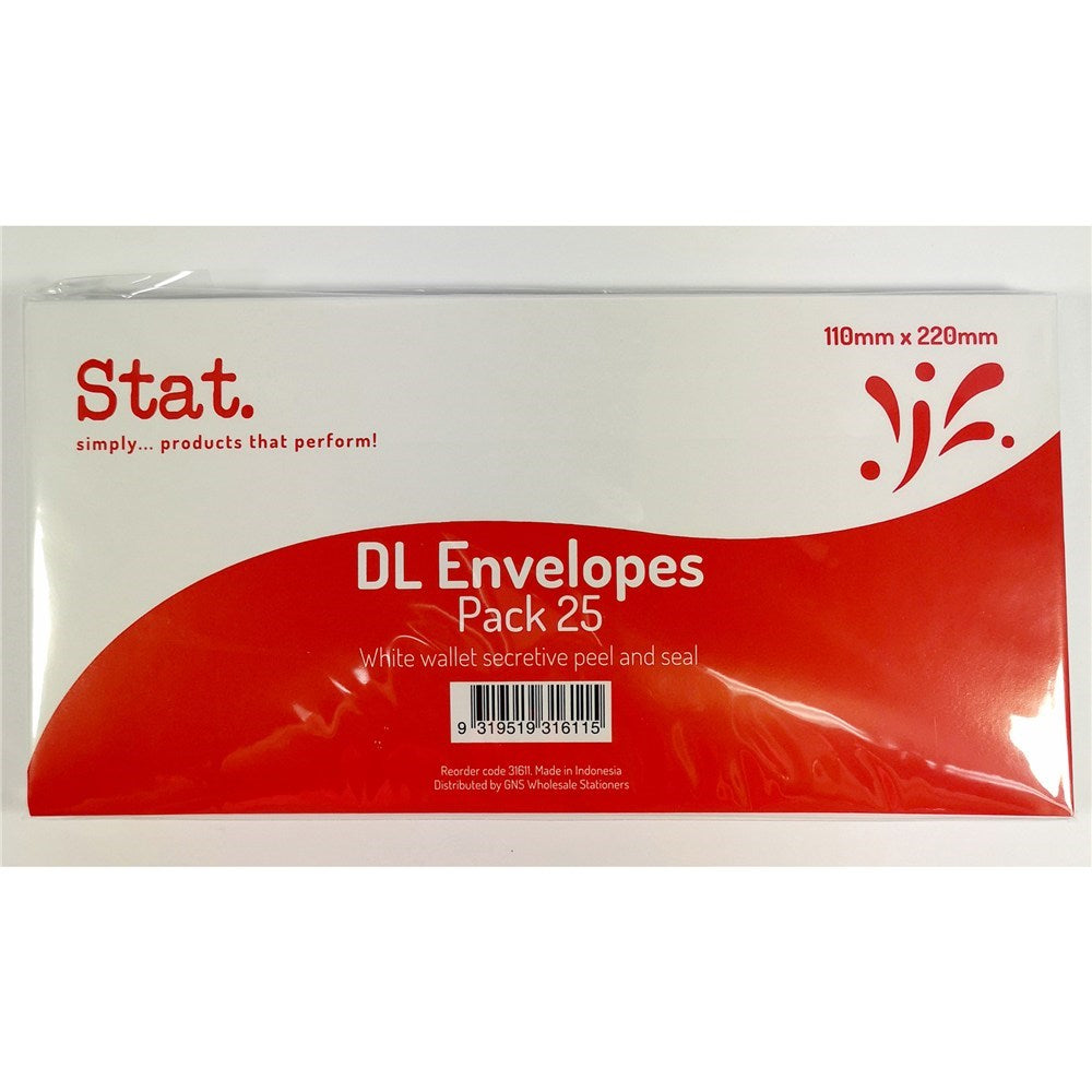Envelopes DL Pack 25