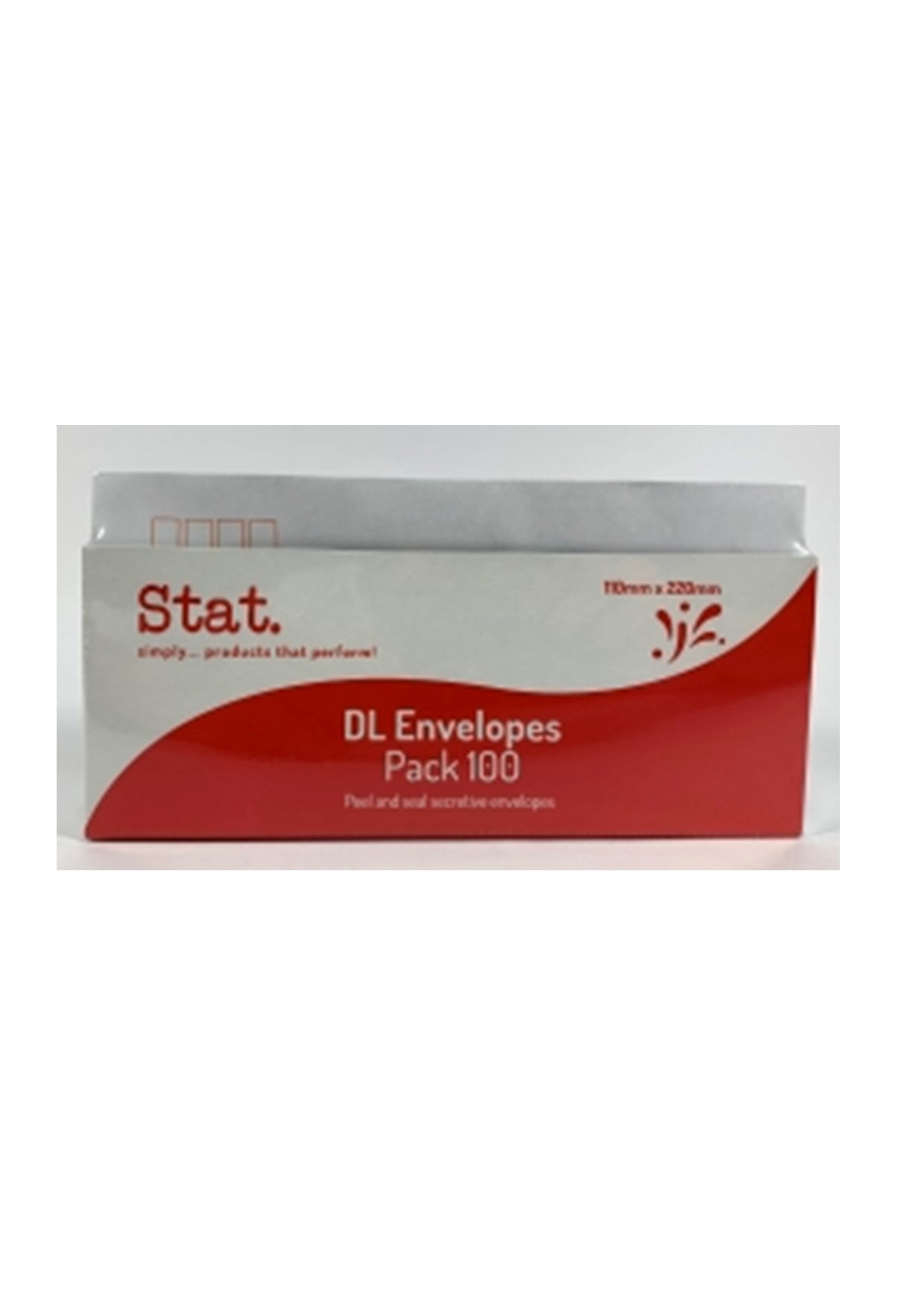 Envelopes DL Secretive peel and seal PK 100 