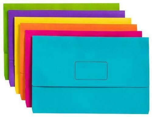 Document Wallet F/C Singles Assorted colours