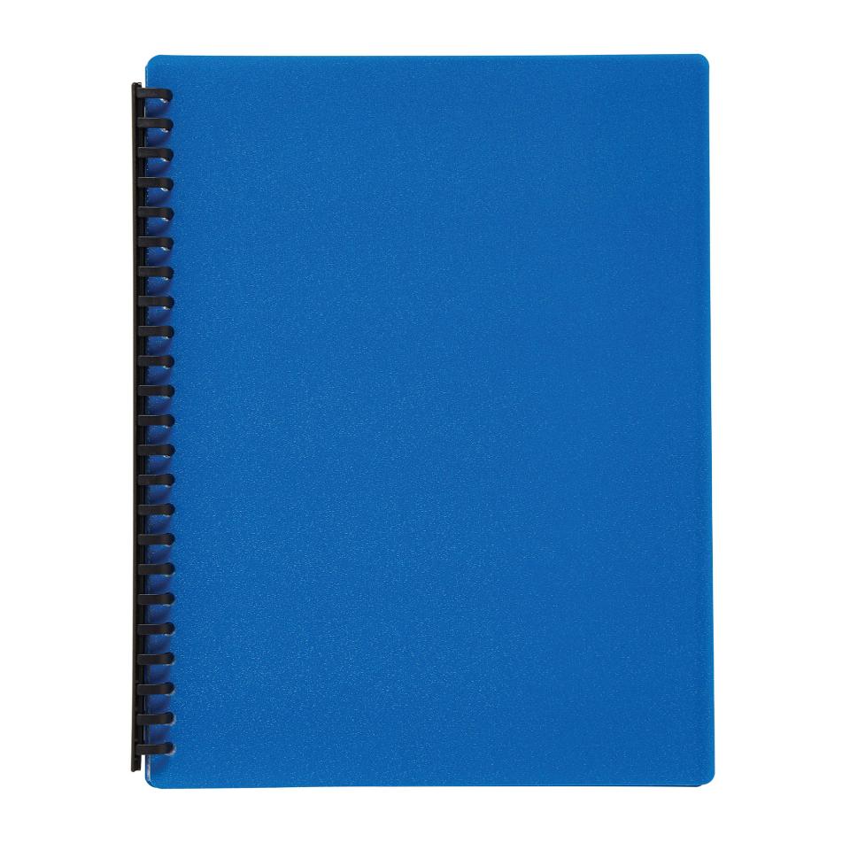 Display Book Sovereign A4 Blue 20 Page