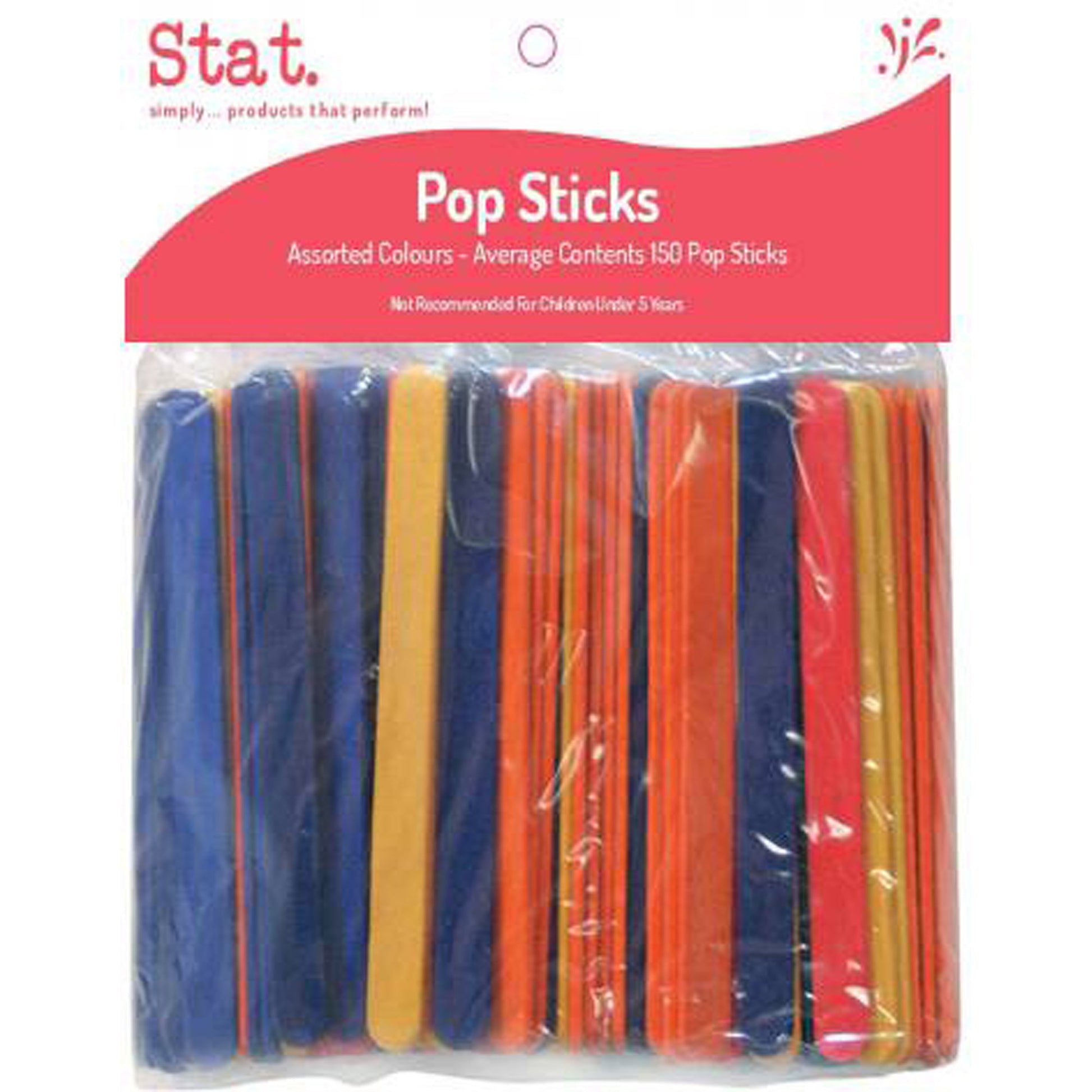 Stat Pop Sticks Mixed Colours Pack 150