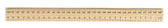 Ruler 30cm Wooden