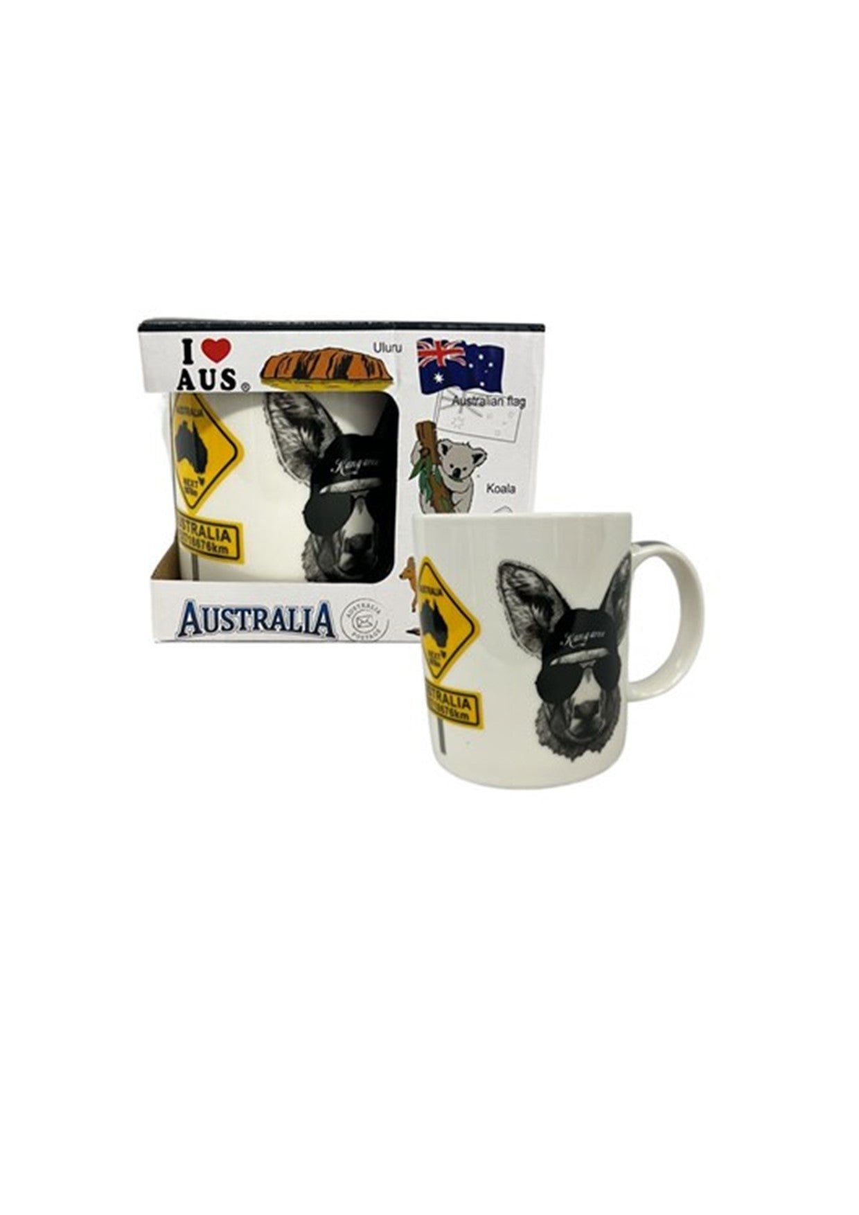 I love Australia Kangaroo mug