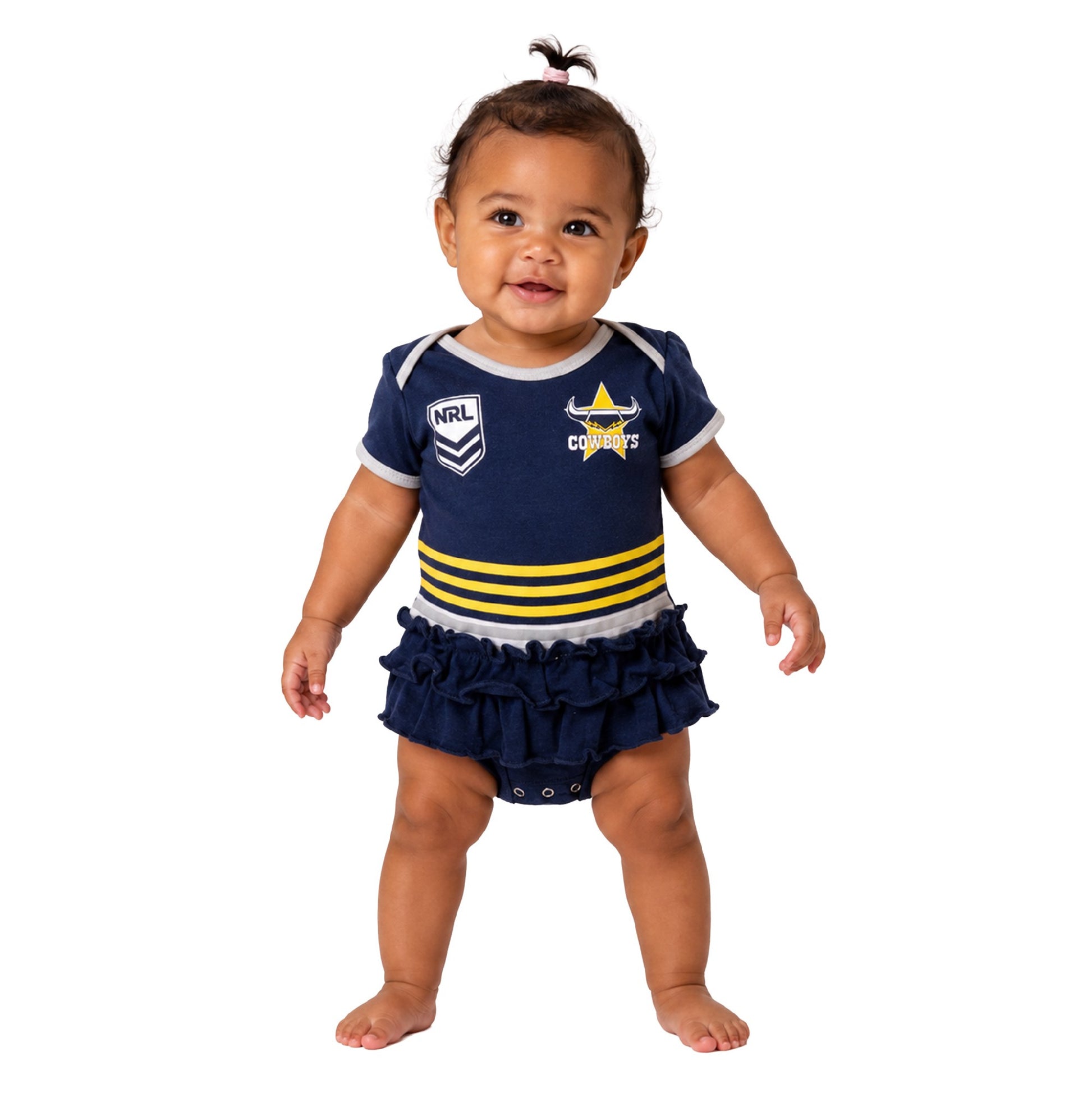 NRL Cowboys Girls Footlyshirt Size 000