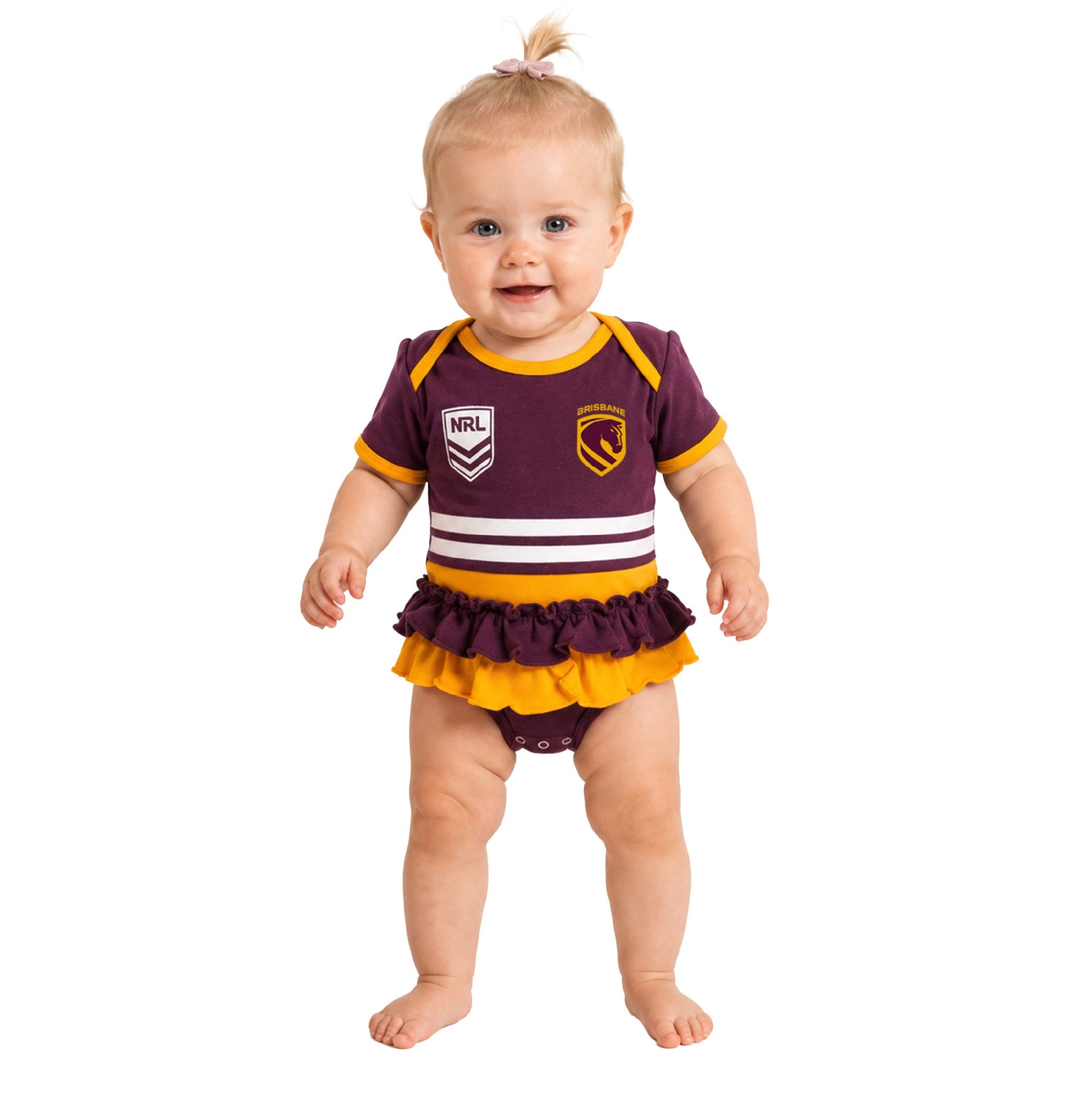 NRL Broncos Girls Footyshirt Size 000