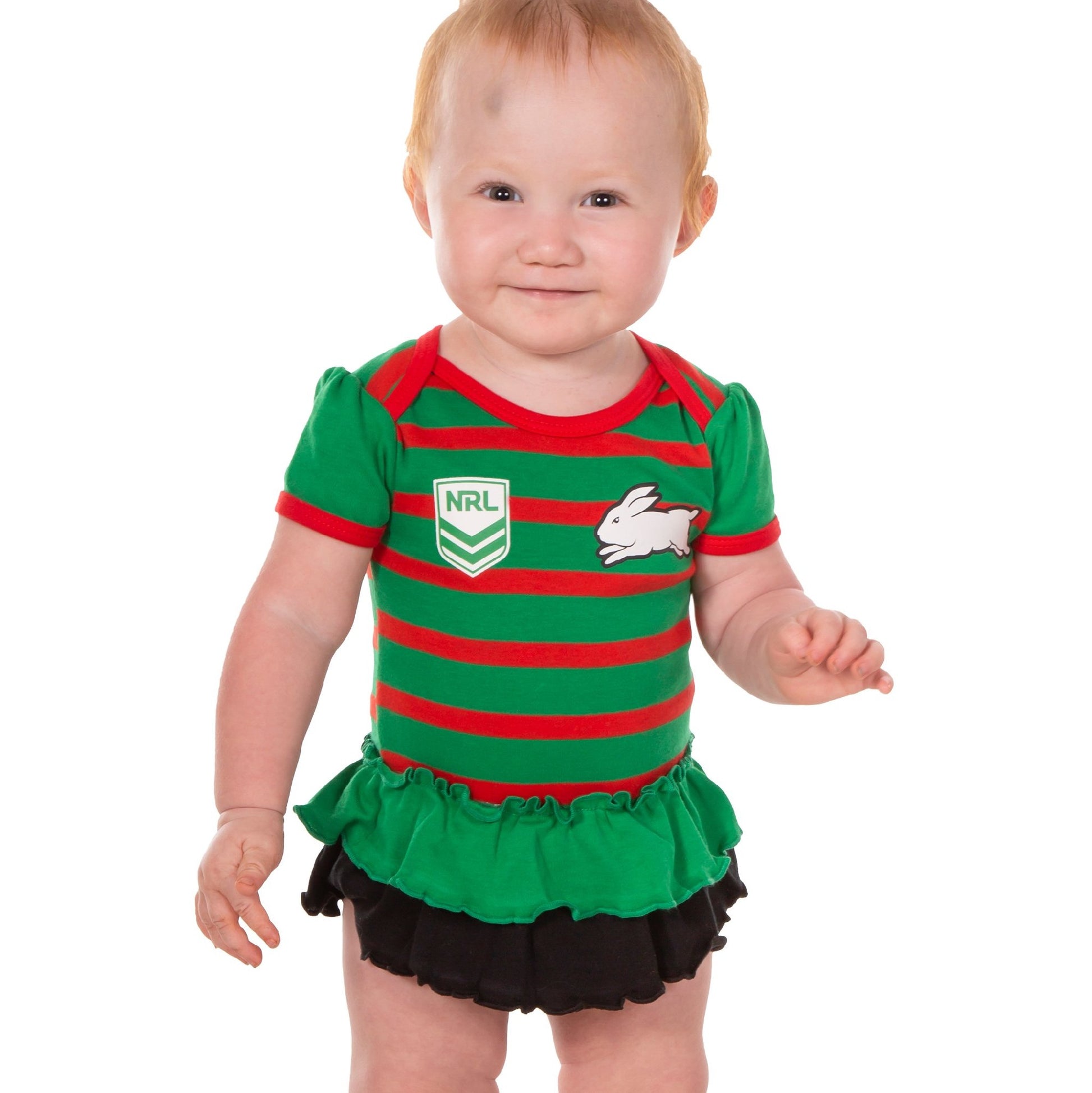 NRL Souths Girls Footyshirt Size 000 [SZ:0-3M (000)]