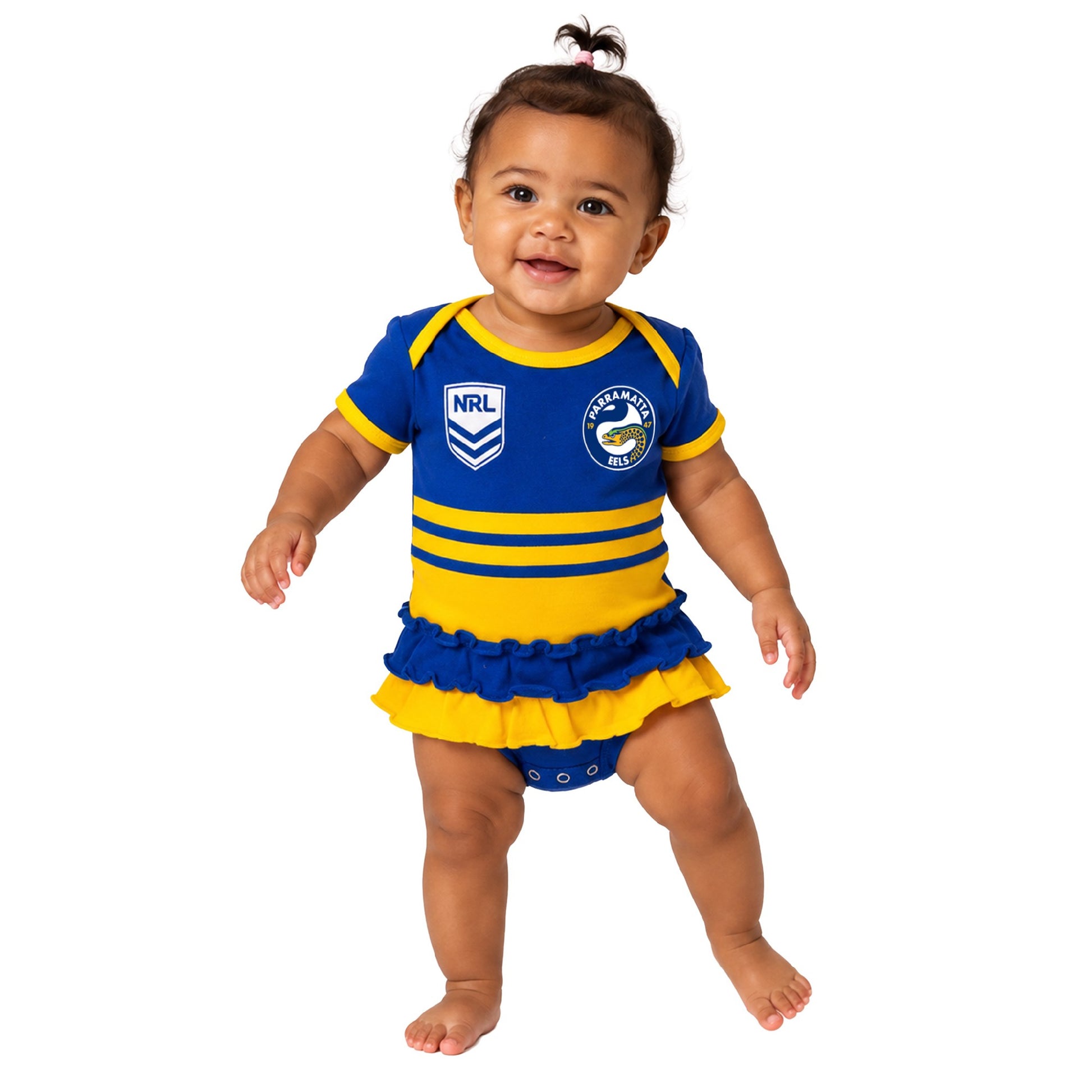 NRL Eels Girls FootyShirt Size 000