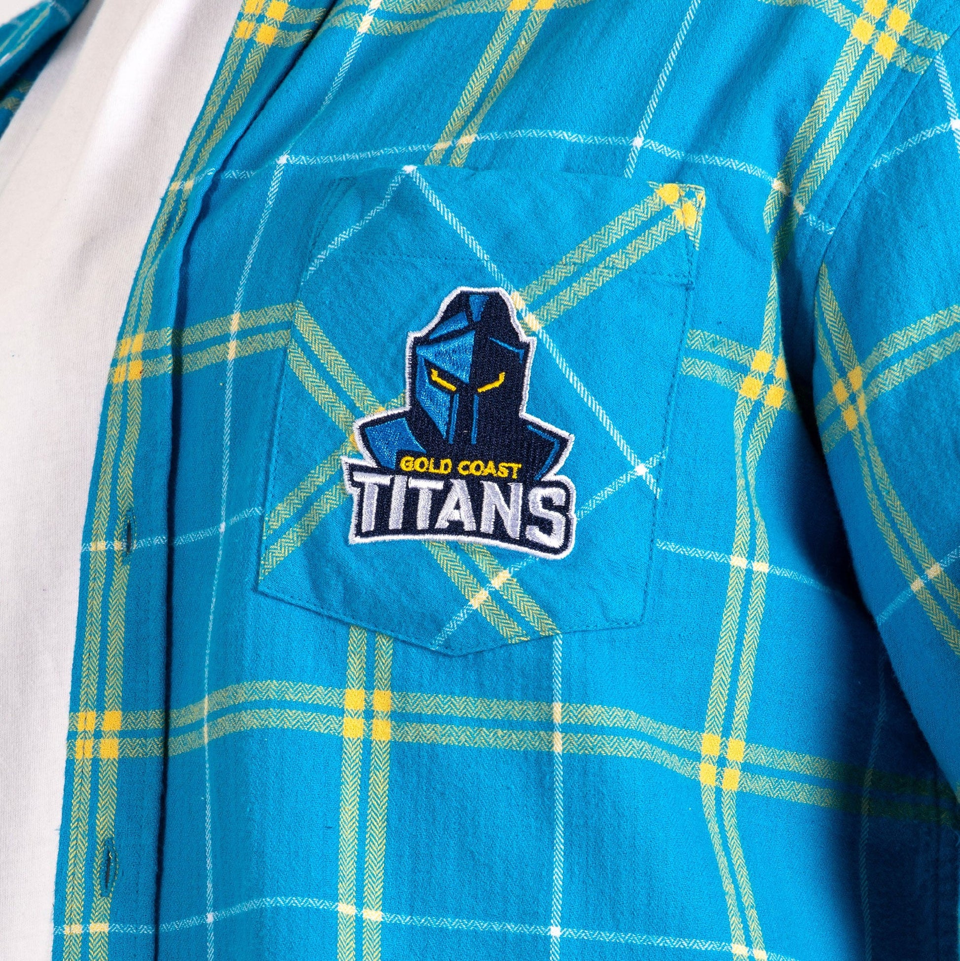 NRL Titans Flannel XL [SZ:XL]