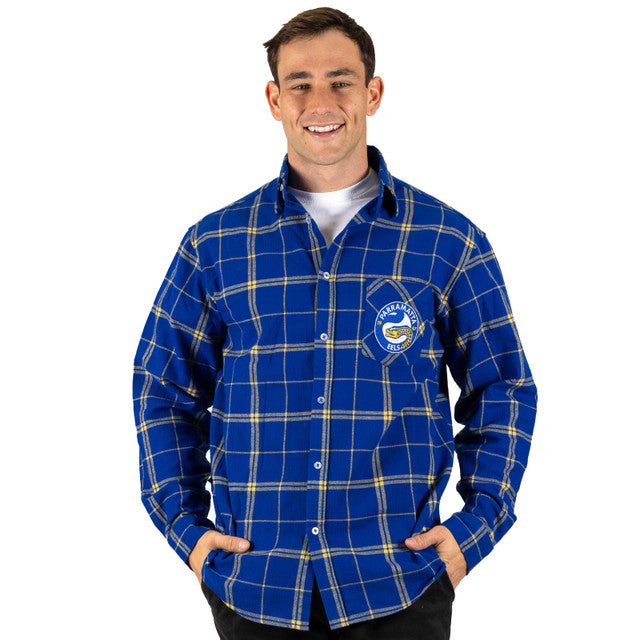 NRL Eels Mustang Flannel 2XL