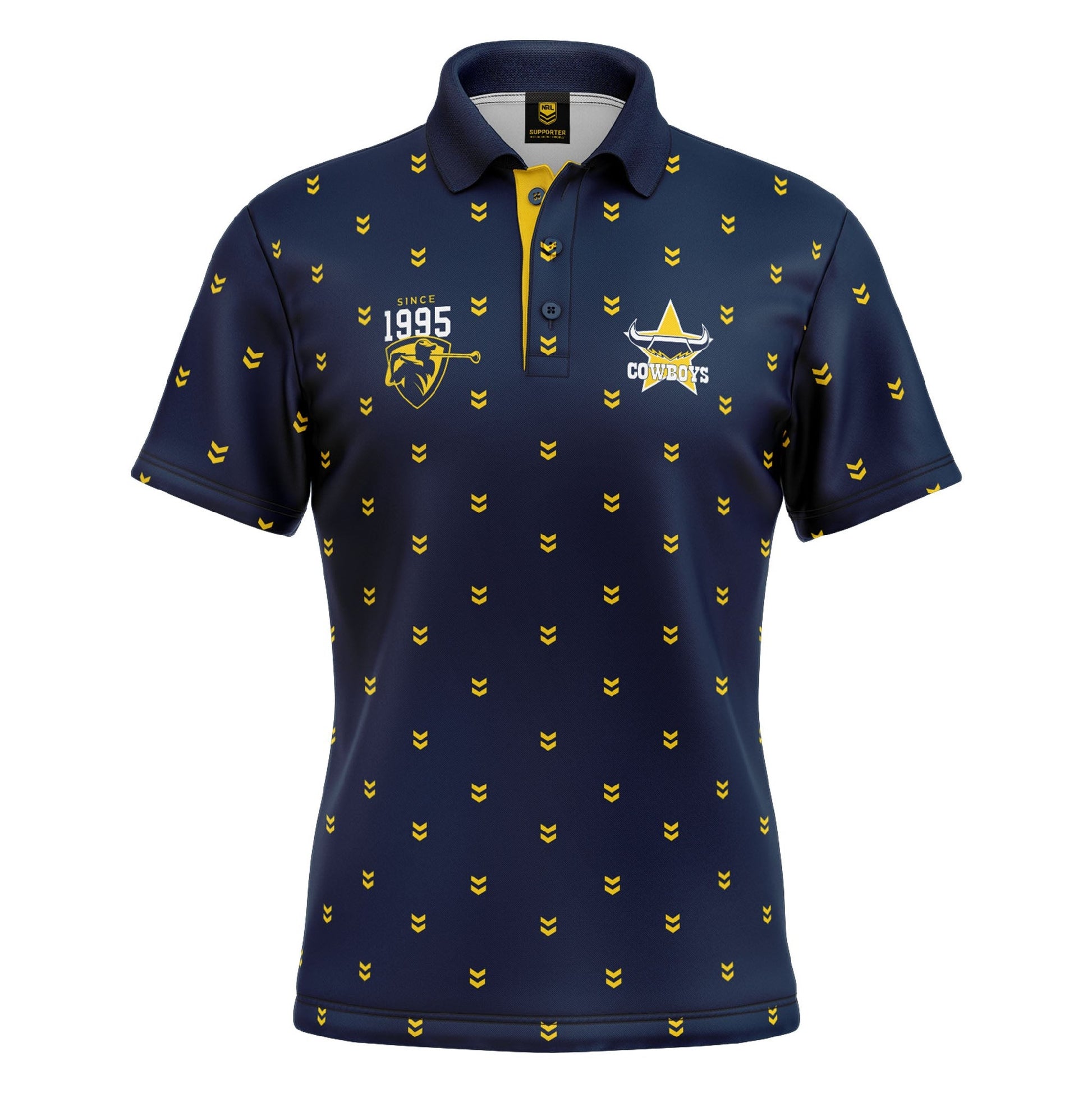 NRL Cowboys Mulligan Golf Polo XL
