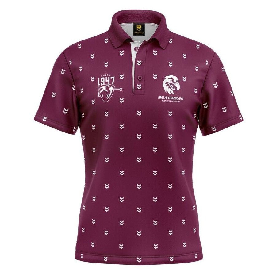NRL Sea Eagles Mulligan Golf Polo 2XL