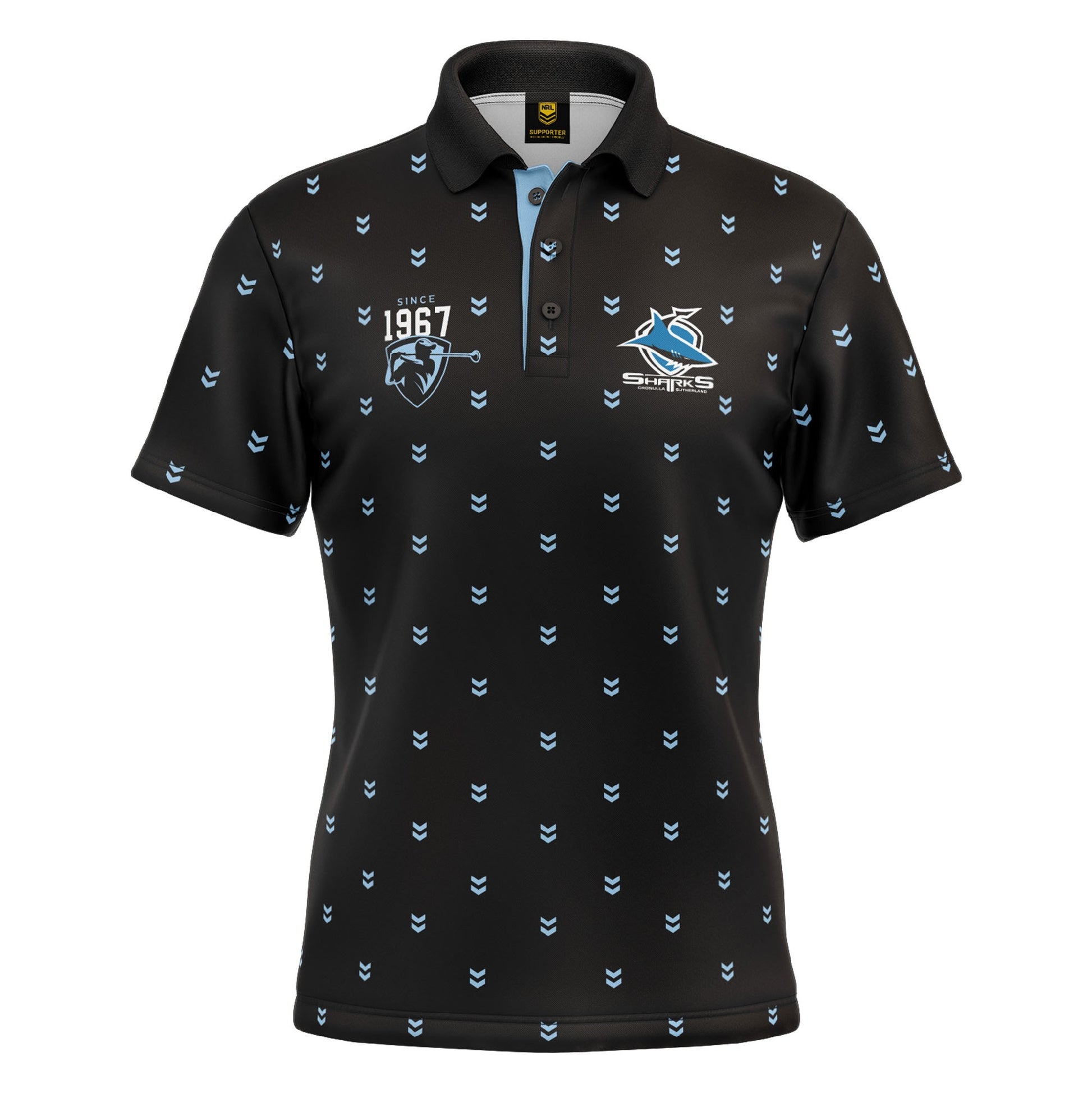 NRL Sharks Mulliagan Golf Polo XL