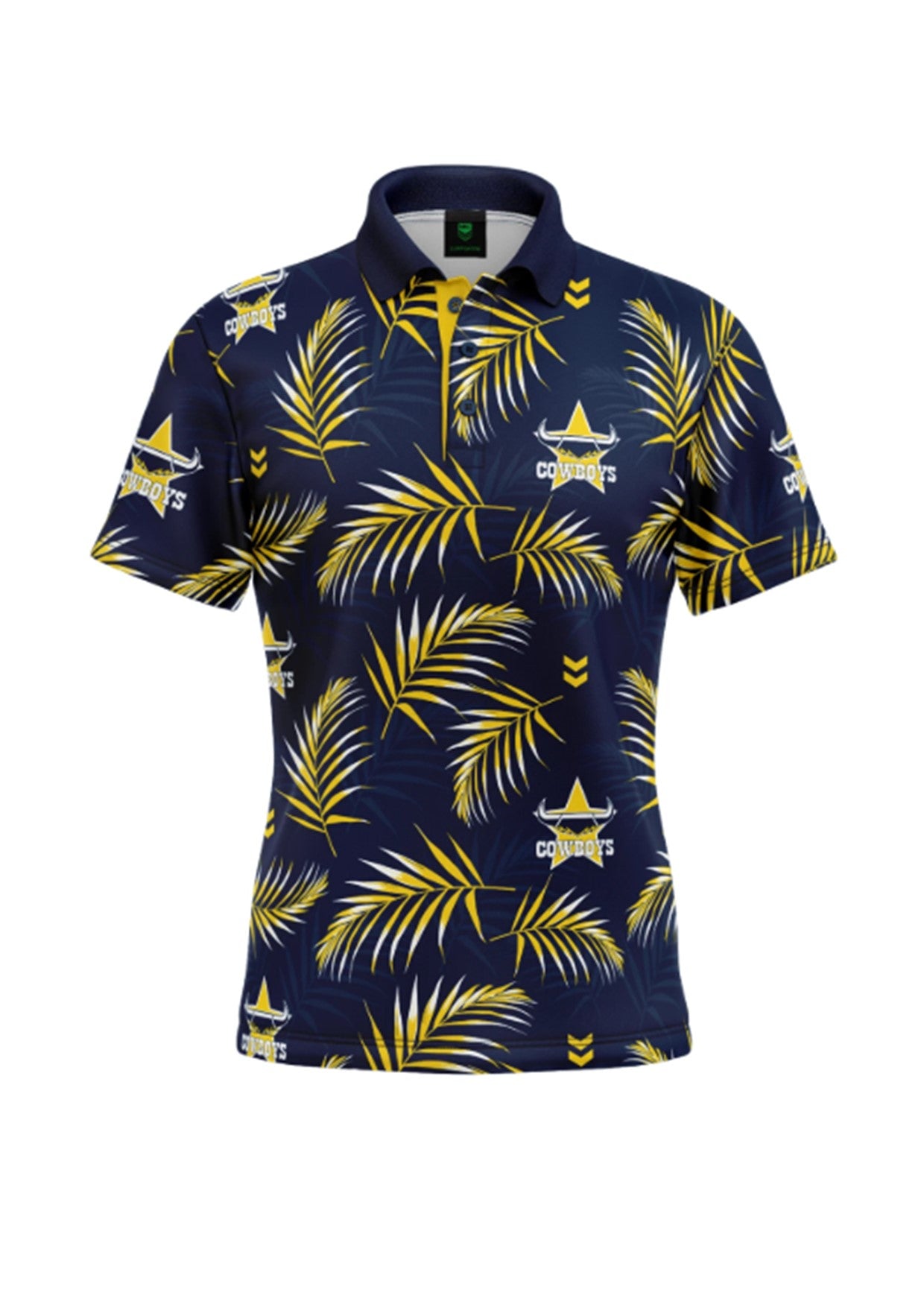 NRL Cowboys  Palm Beach Golf Polo XL