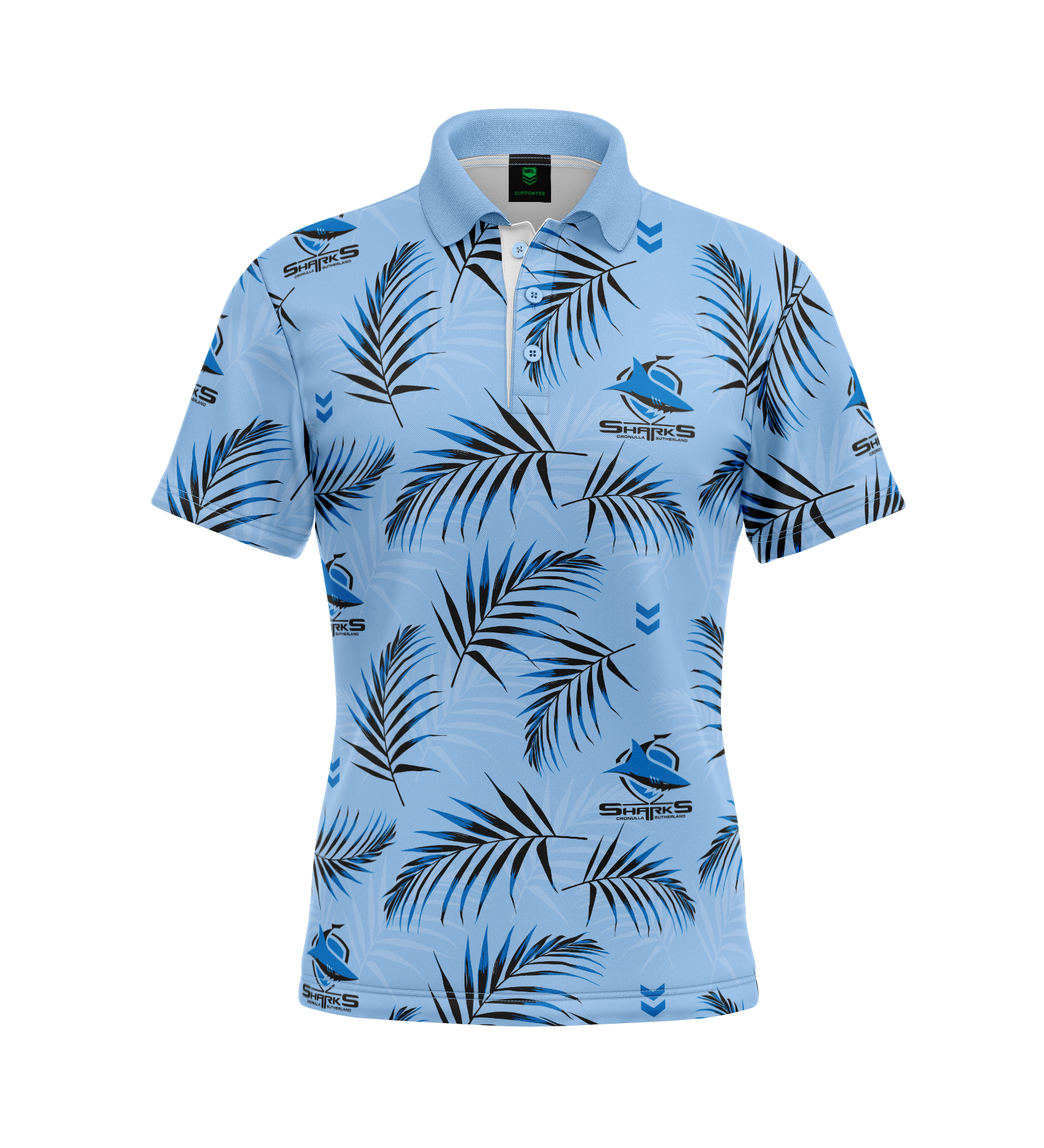 NRL Sharks Palm Beach Golf Polo XL
