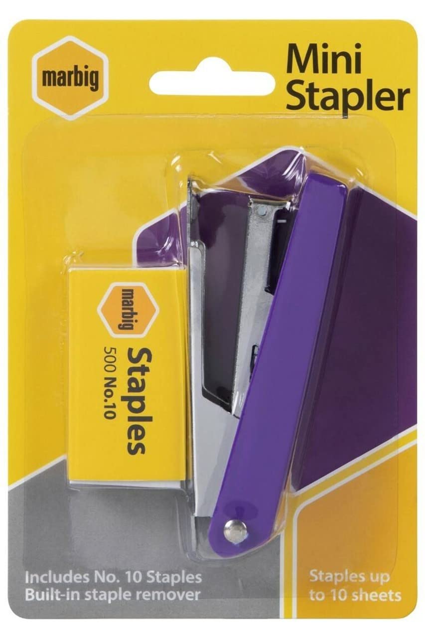 A Stat Mini Stapler No. 10 Pack 500