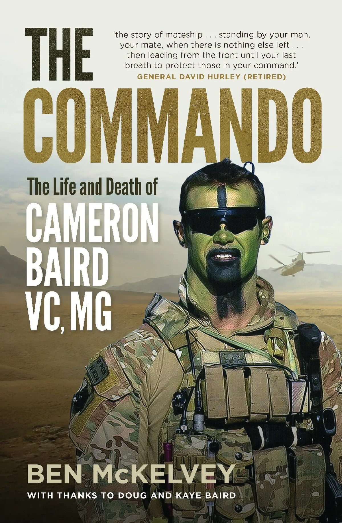 Going Commando Book The Commando by Ben McKelvey - Cameron Baird VC MG Biography | Rodney's ...