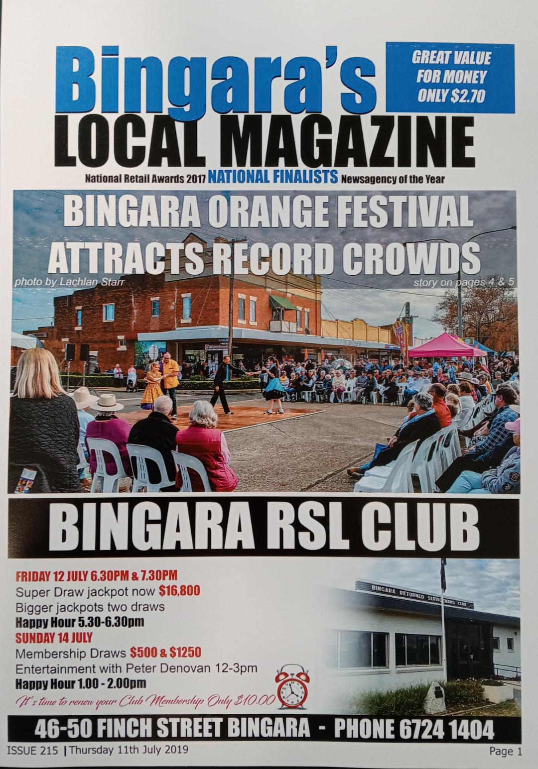 Bingara's Local Magazine Issue 215